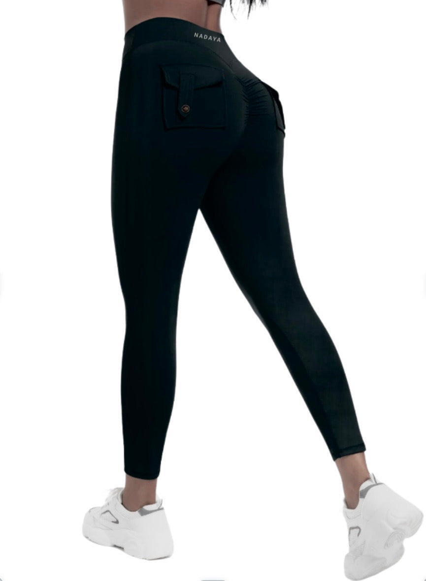 Black BBL leggings