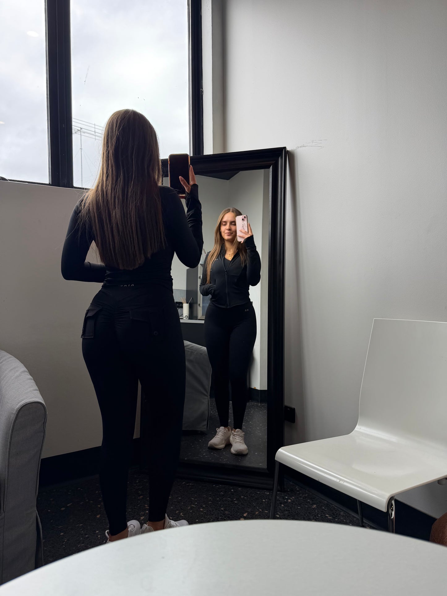 Black BBL leggings