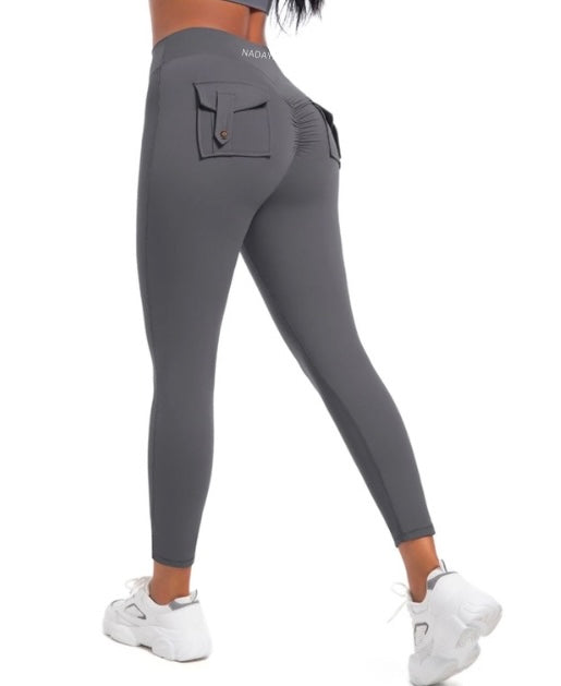 Grey BBL leggings